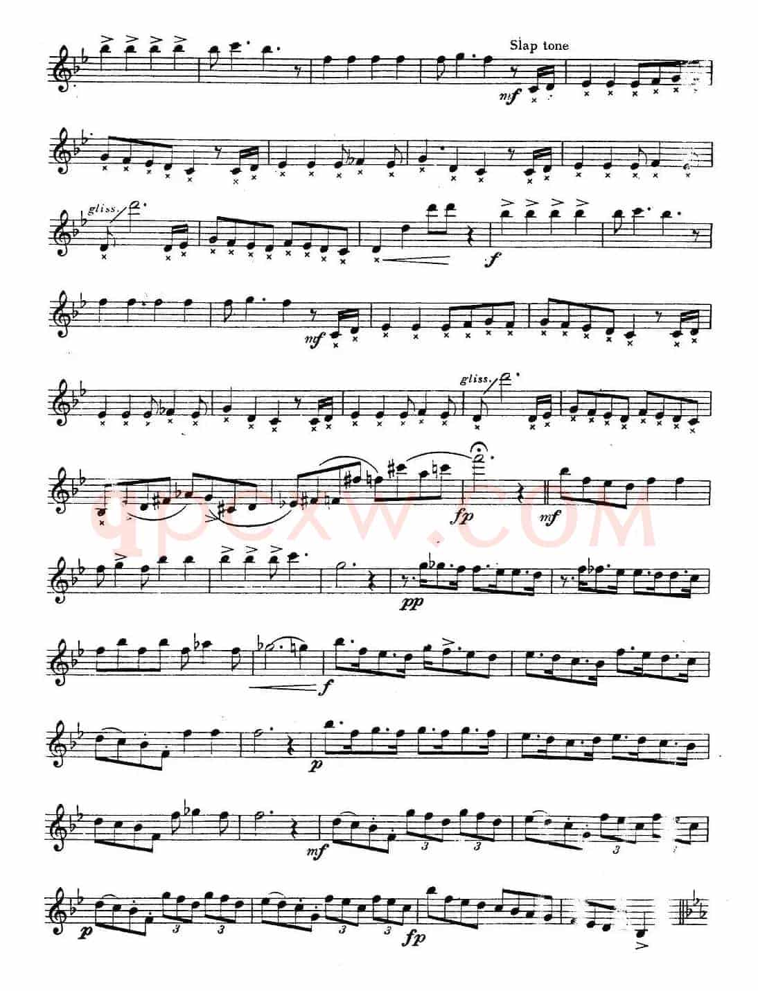 奇特克-萨克斯练习曲之13（ETUDY PRO SAXOPHON - FR ZITRK.op.3）
