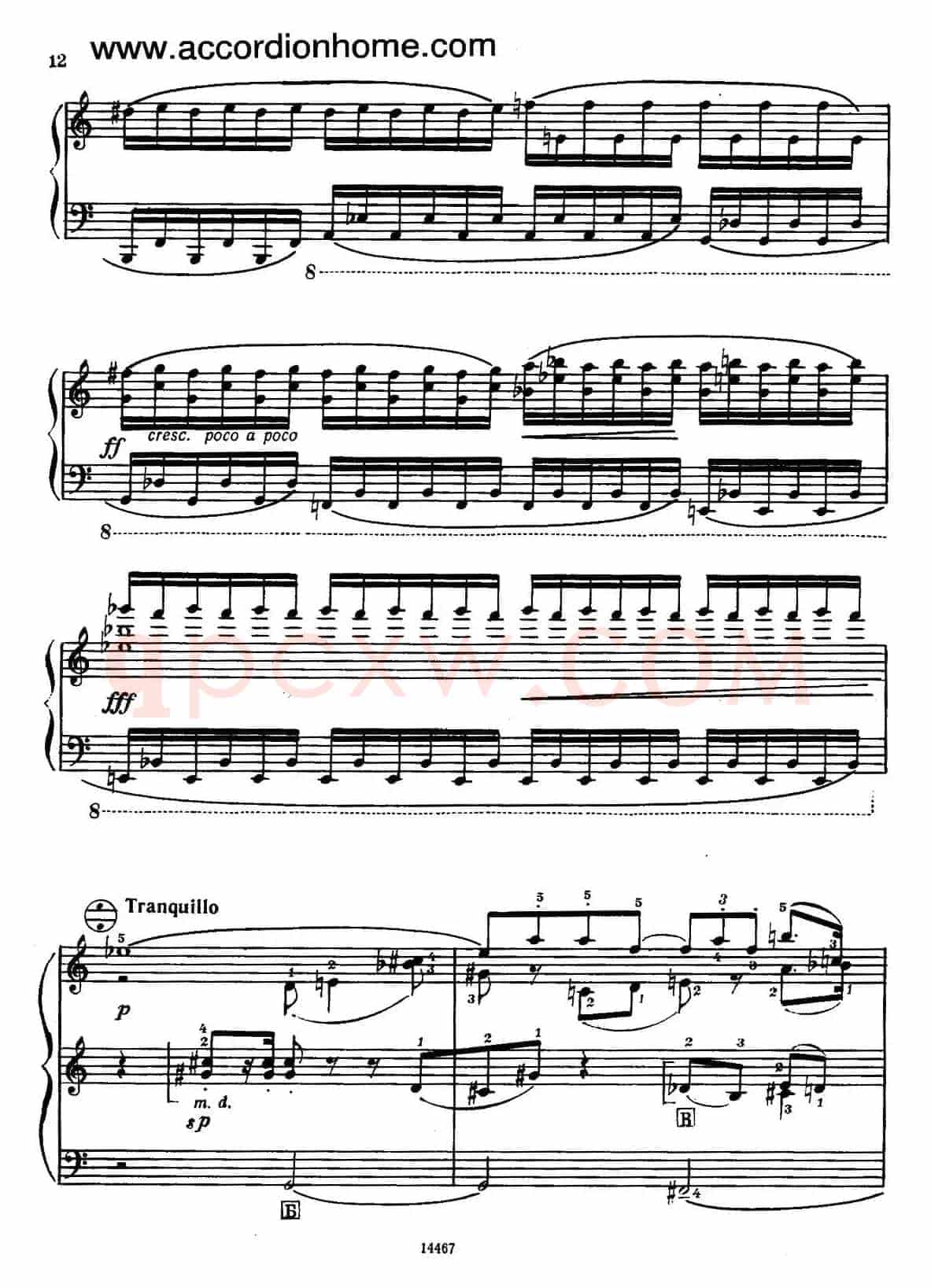 Sonate No.3(奏鸣曲三号)(第一乐章)