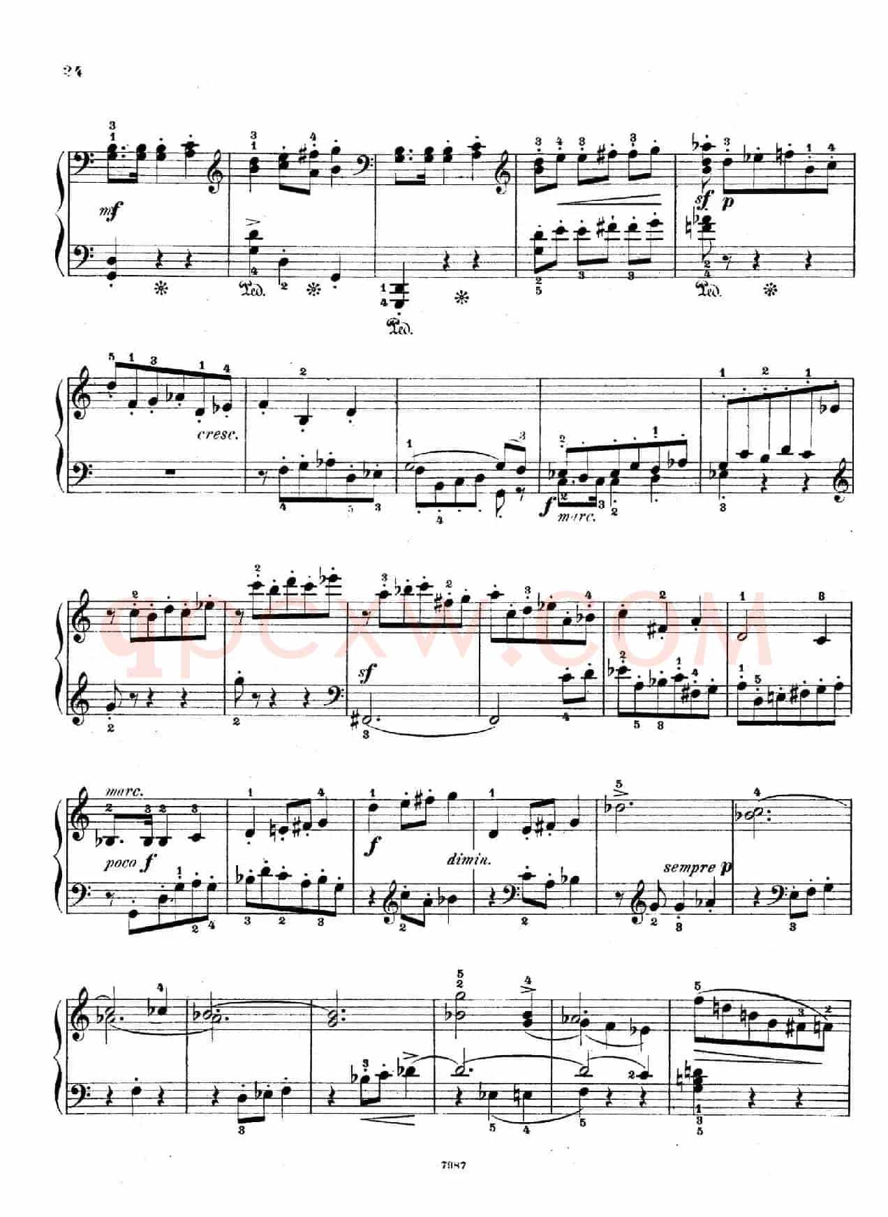 Five Sonatinas Op.70（5首钢琴小奏鸣曲·3）