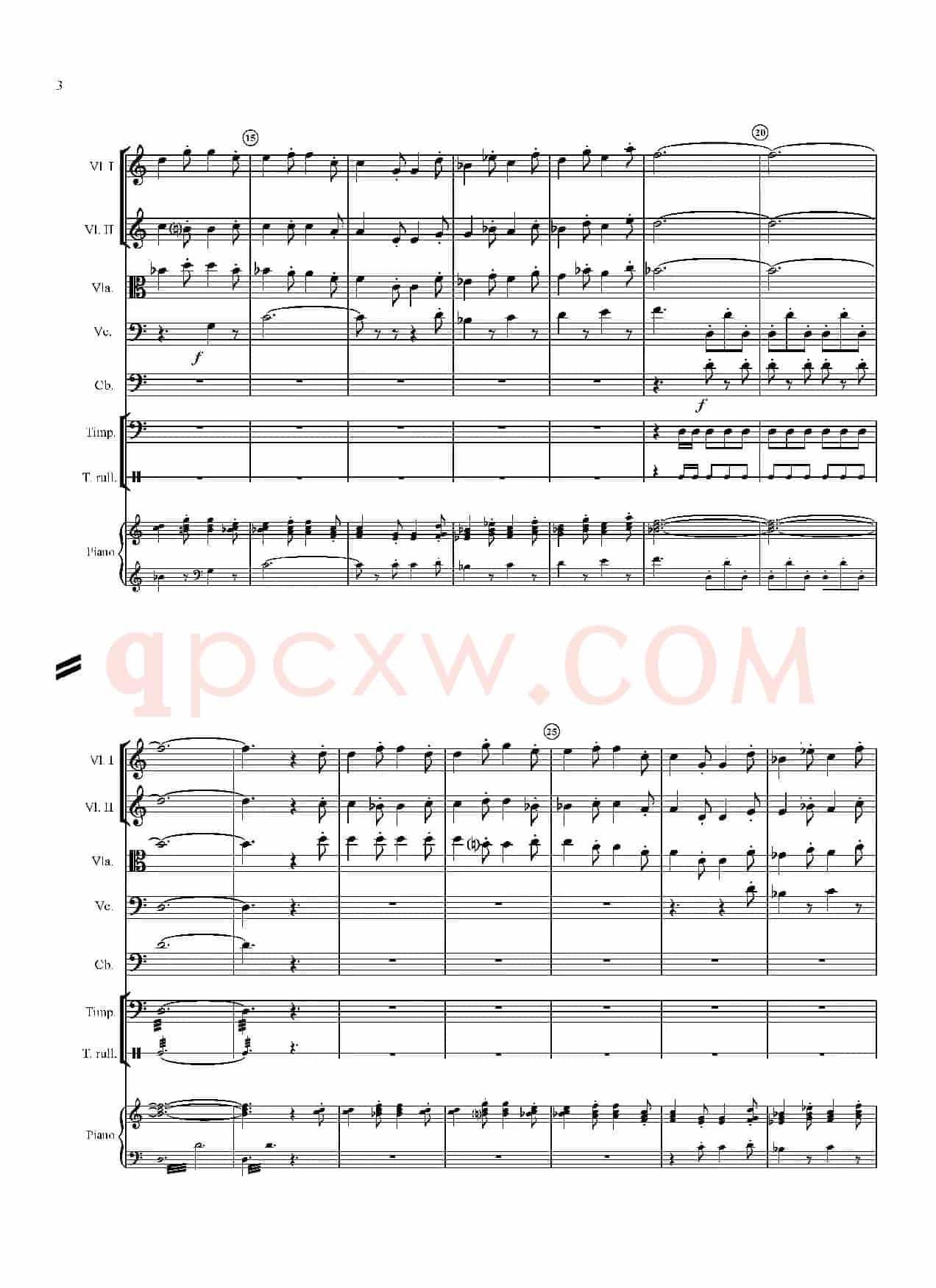 Ivo Blaha Zamecka suita - Full Score（城堡套曲）