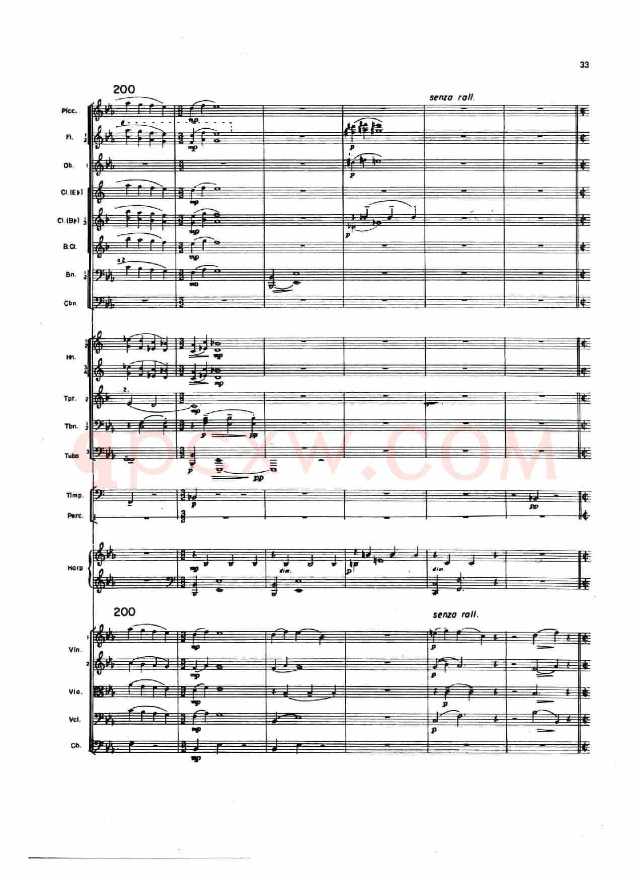 OVERTURE TO CANDIDE(《坎迪德》序曲)(交响乐总谱)