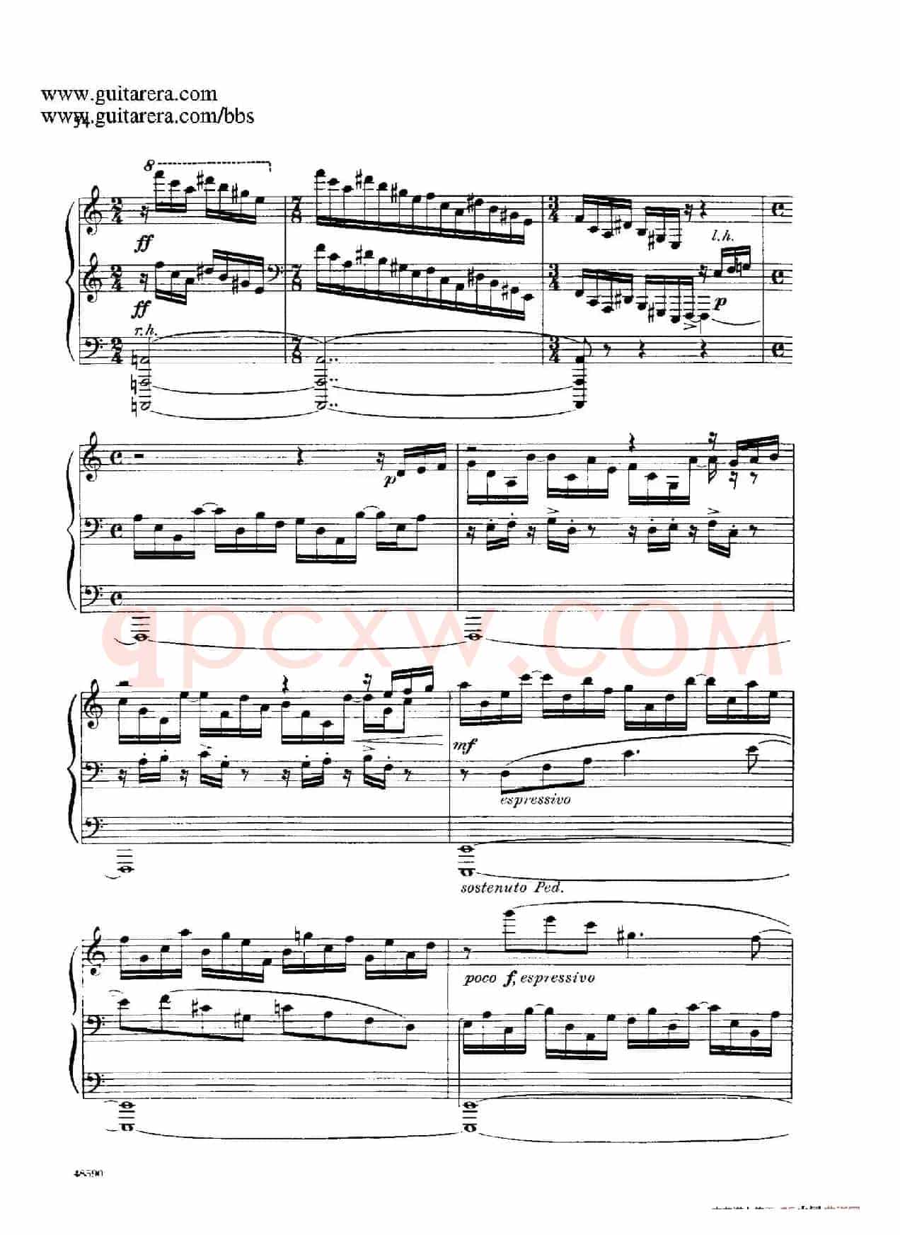 Piano Sonata Op.26(钢琴奏鸣曲·第四乐章)