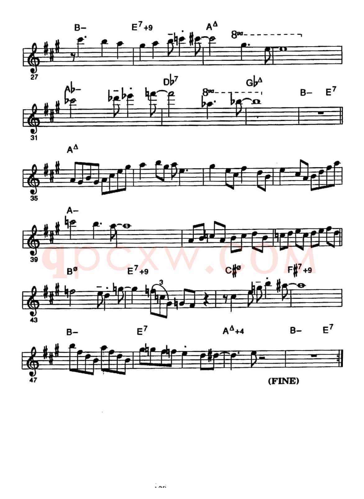 爵士乐超吹练习曲(七)
