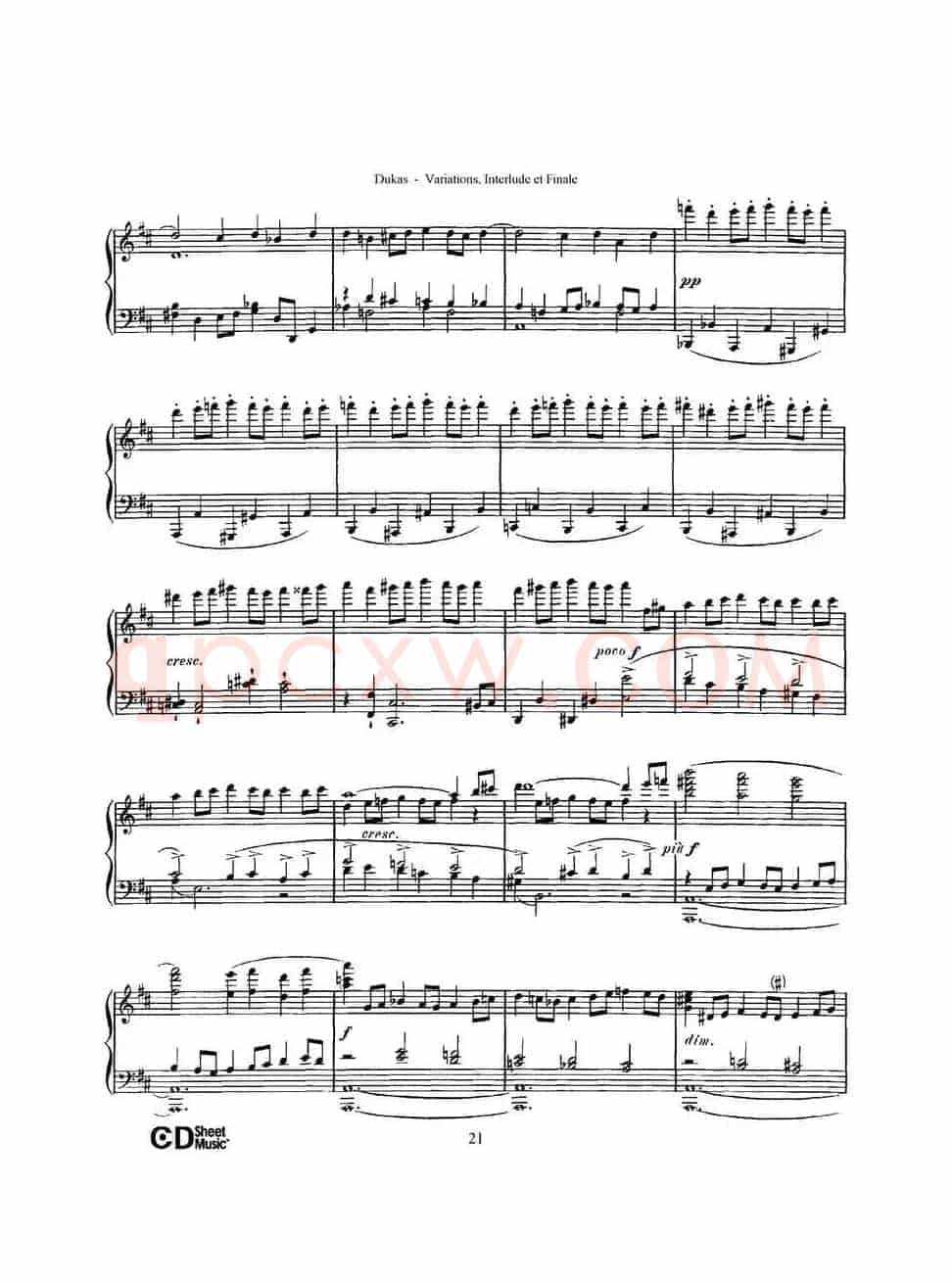 Variations, Interlude & Finale on theme de Rameau(拉摩主题变奏曲、间奏曲和终曲·第二部分)