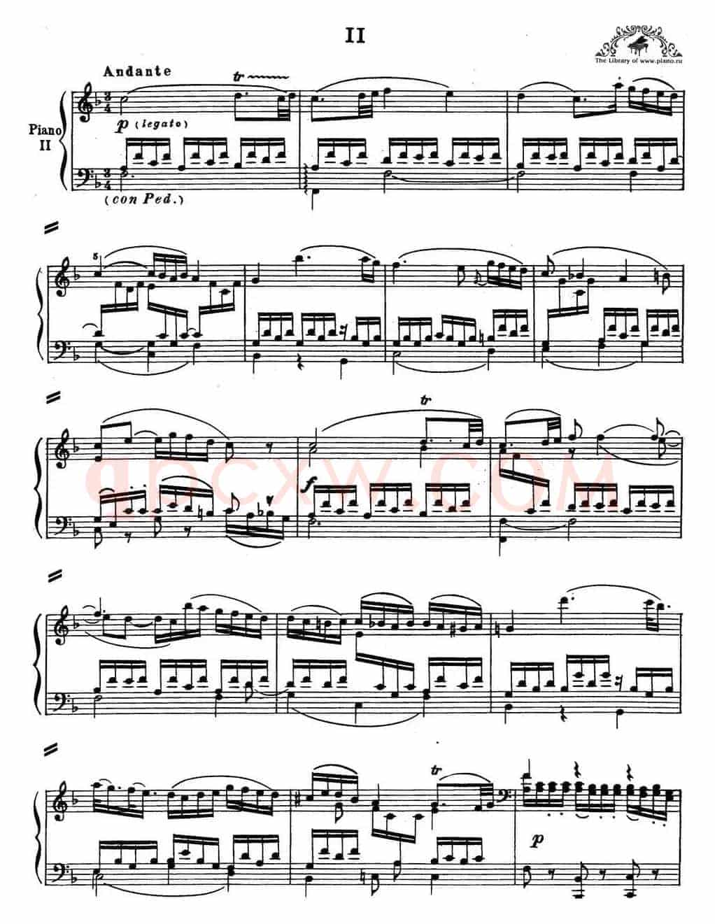 二十八部钢琴协奏曲 No.13（P31-45）