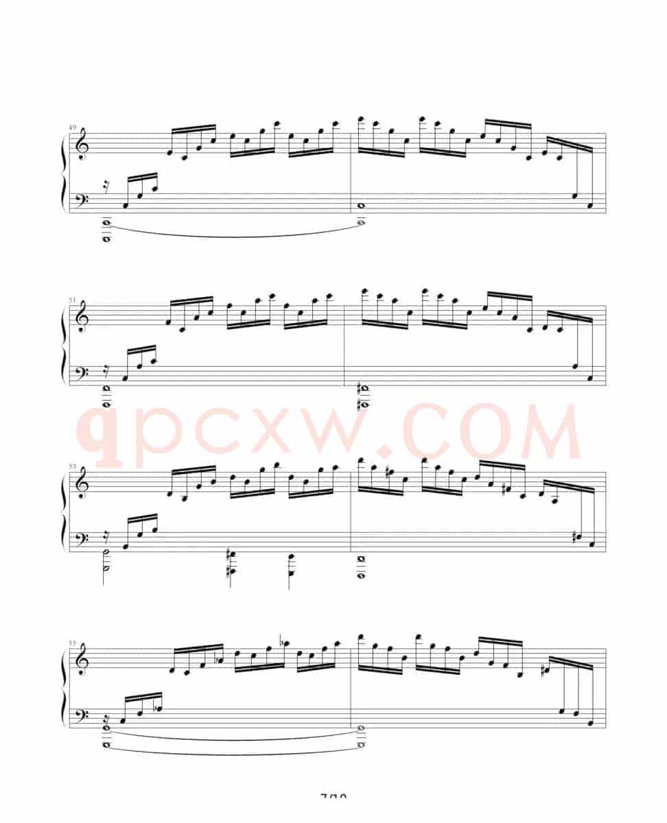 练习曲 Op.10 No.1（ 逃亡圣咏曲）