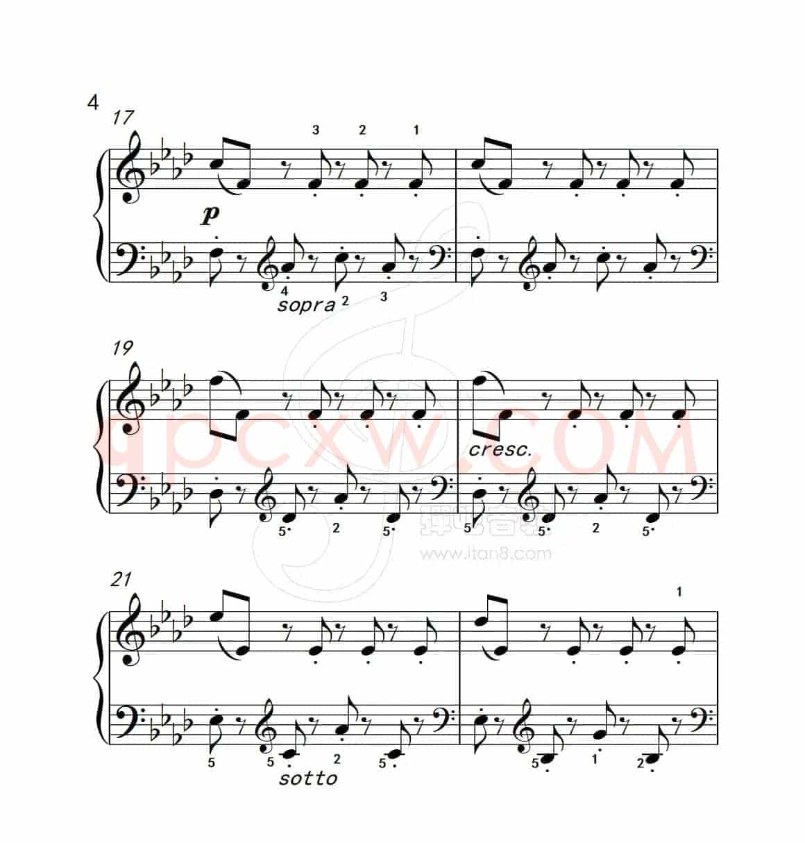 练习曲 43（克拉莫钢琴练习曲60首）