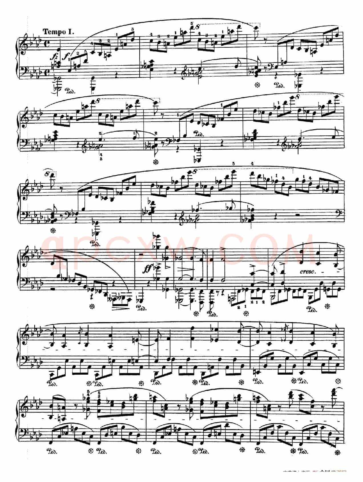 Fantasie in f Minor Op.49(f小调幻想曲)