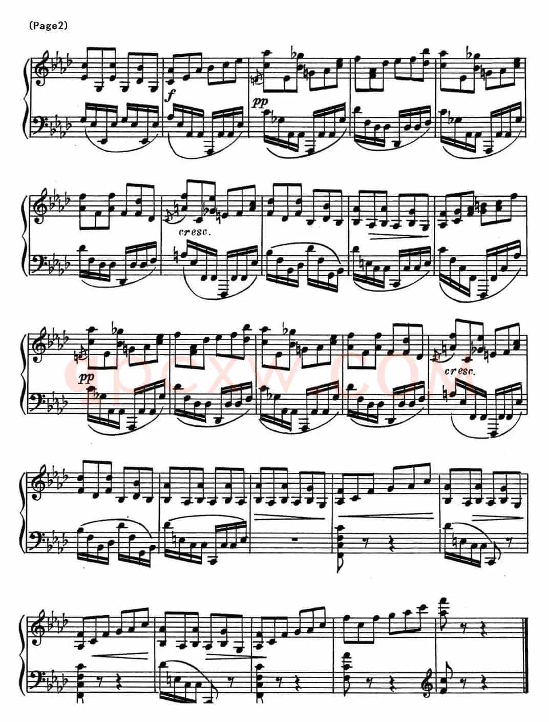 斯克里亚宾8首钢琴练习曲 Op42(No.7 Alexander Scriabin Etudes)