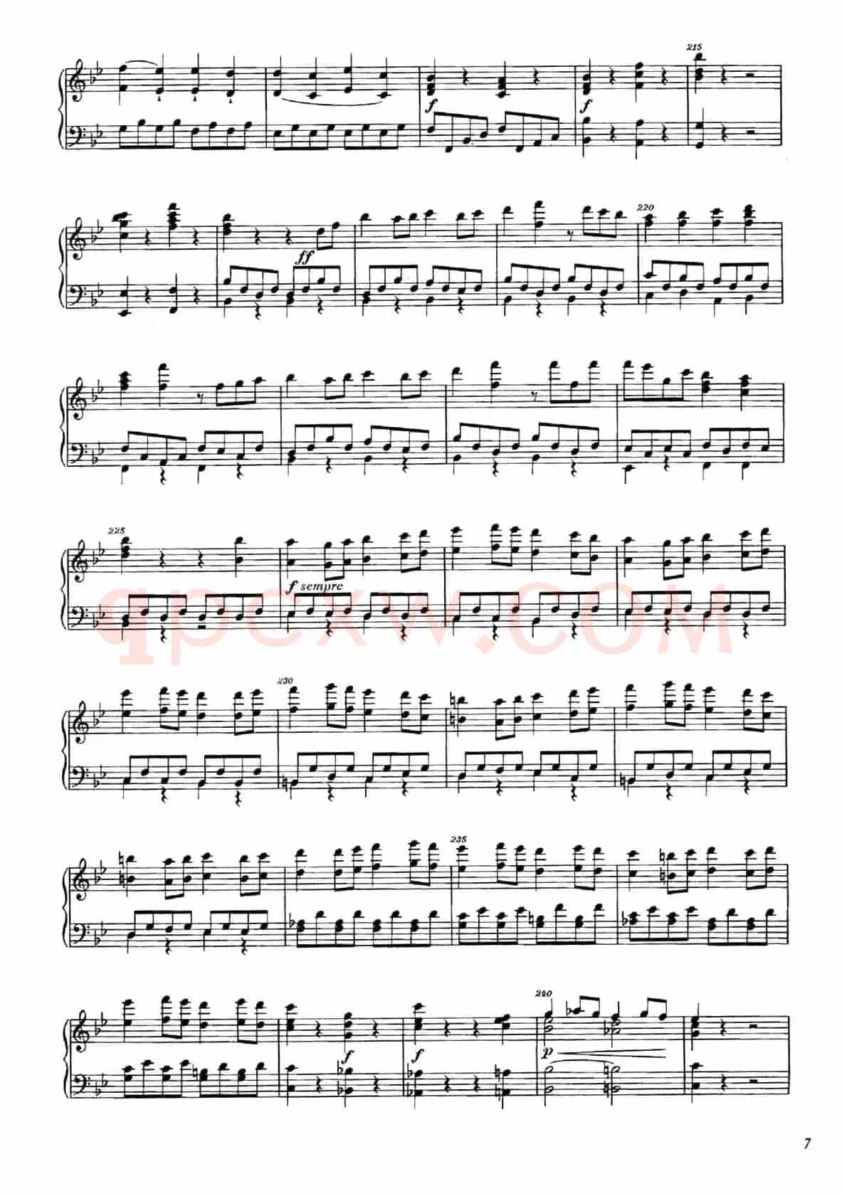 降B大调钢琴奏鸣曲 (Piano Sonata in B-flat Major Op.1)