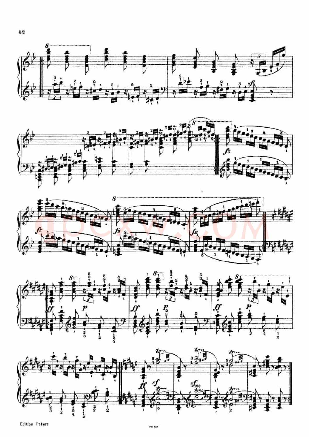 School of the Virtuoso Op.365(60首钢琴高级练习曲·25)