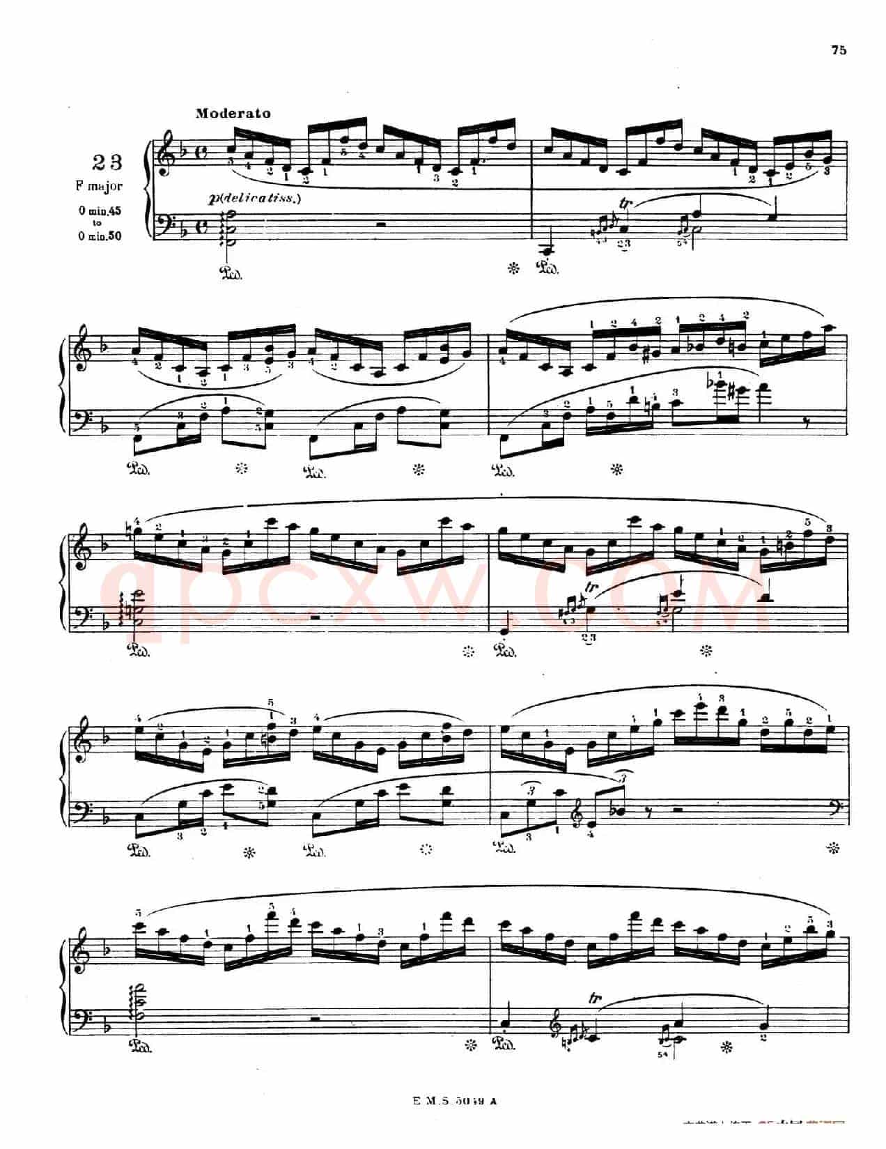 Preludes Op.28(24首前奏曲·23)