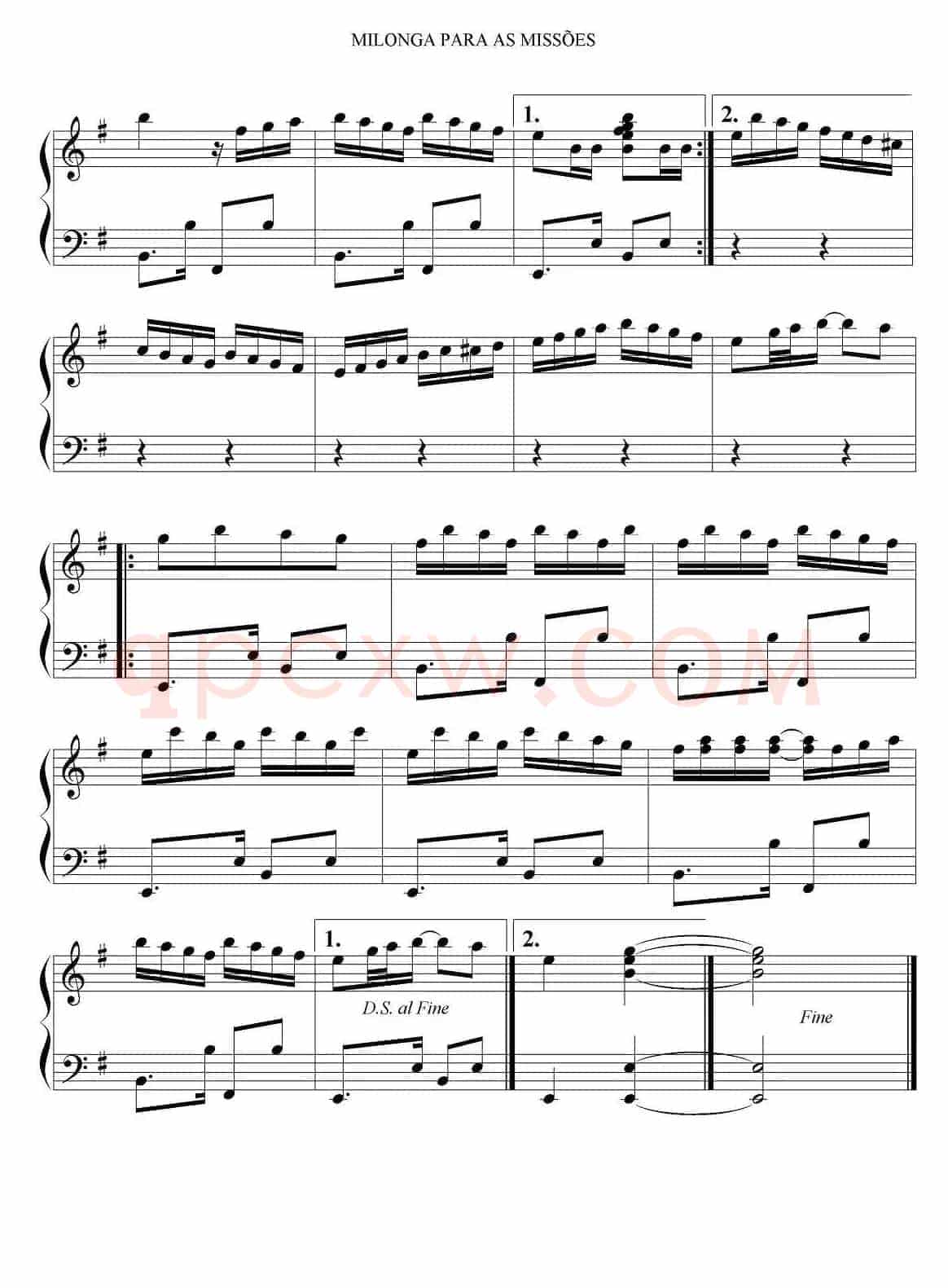 Milonga Para As Missoes （秋日起舞）