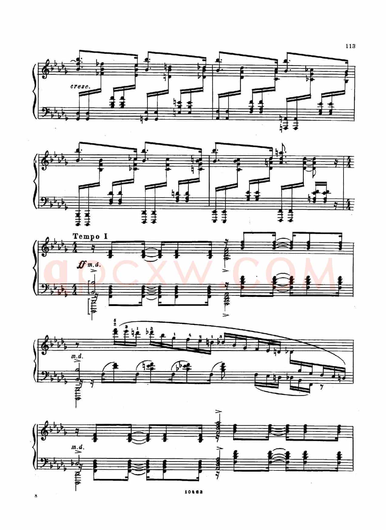 降b小调第二钢琴奏鸣曲(Op.36 No.2)