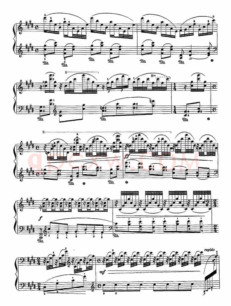 现代钢琴曲：12、水之游戏
