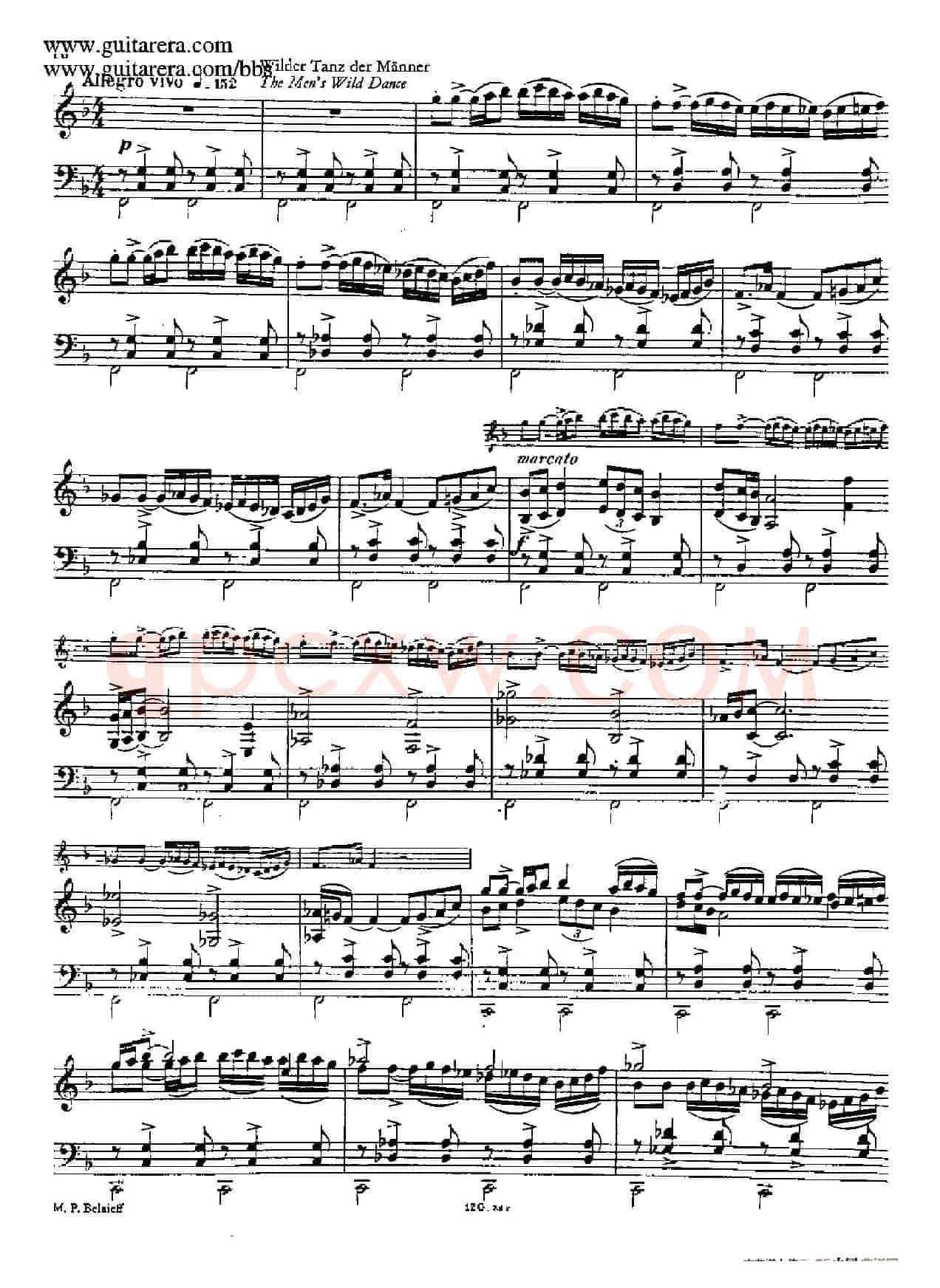 波罗维茨舞曲 (根据歌剧《伊戈尔王子》同名女声合唱改编)