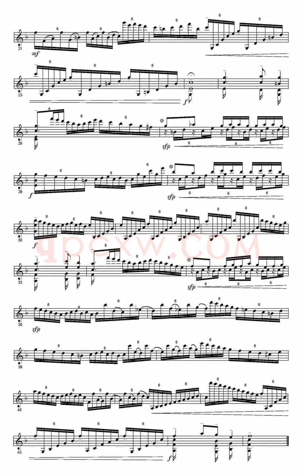 Sonata for Solo violin（小提琴奏鸣曲、II）