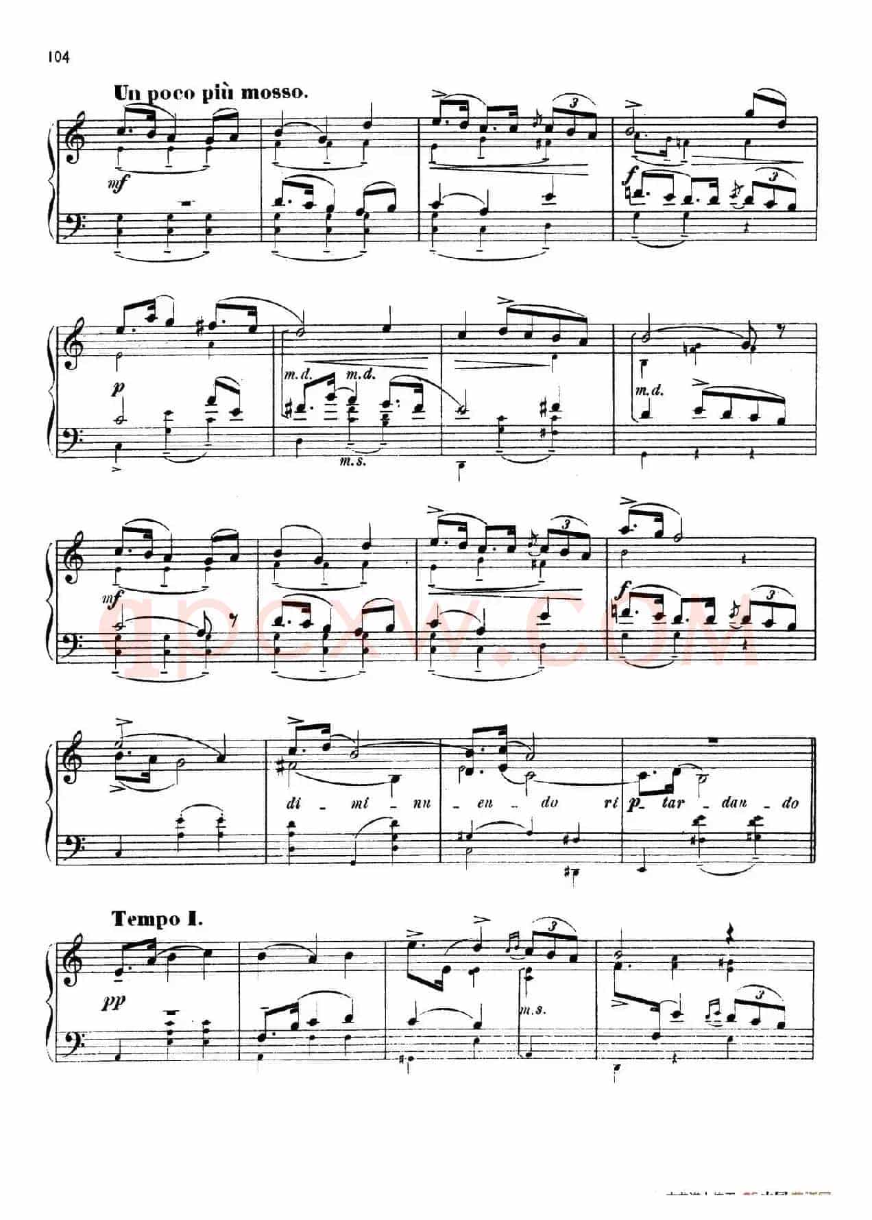 24 Characteristic Pieces Op.36(24首性格小品·20)