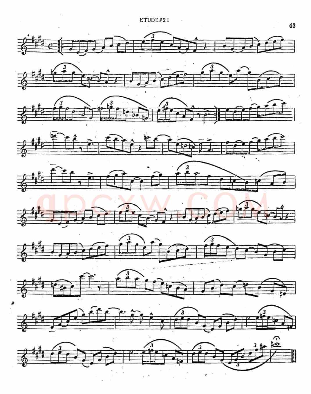 Intermediate Jazz Conception by Lennie Niehaus（25 Jazz Etudes）