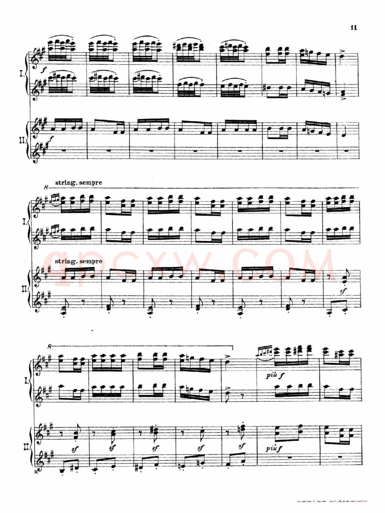 The Pines of Rome(交响诗《罗马的松树》·双钢琴)(第一部分:博尔盖塞别墅的松树)