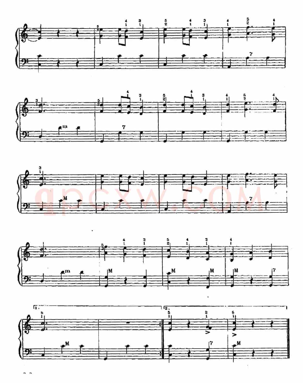 波兰圆舞曲（李文林改编版）