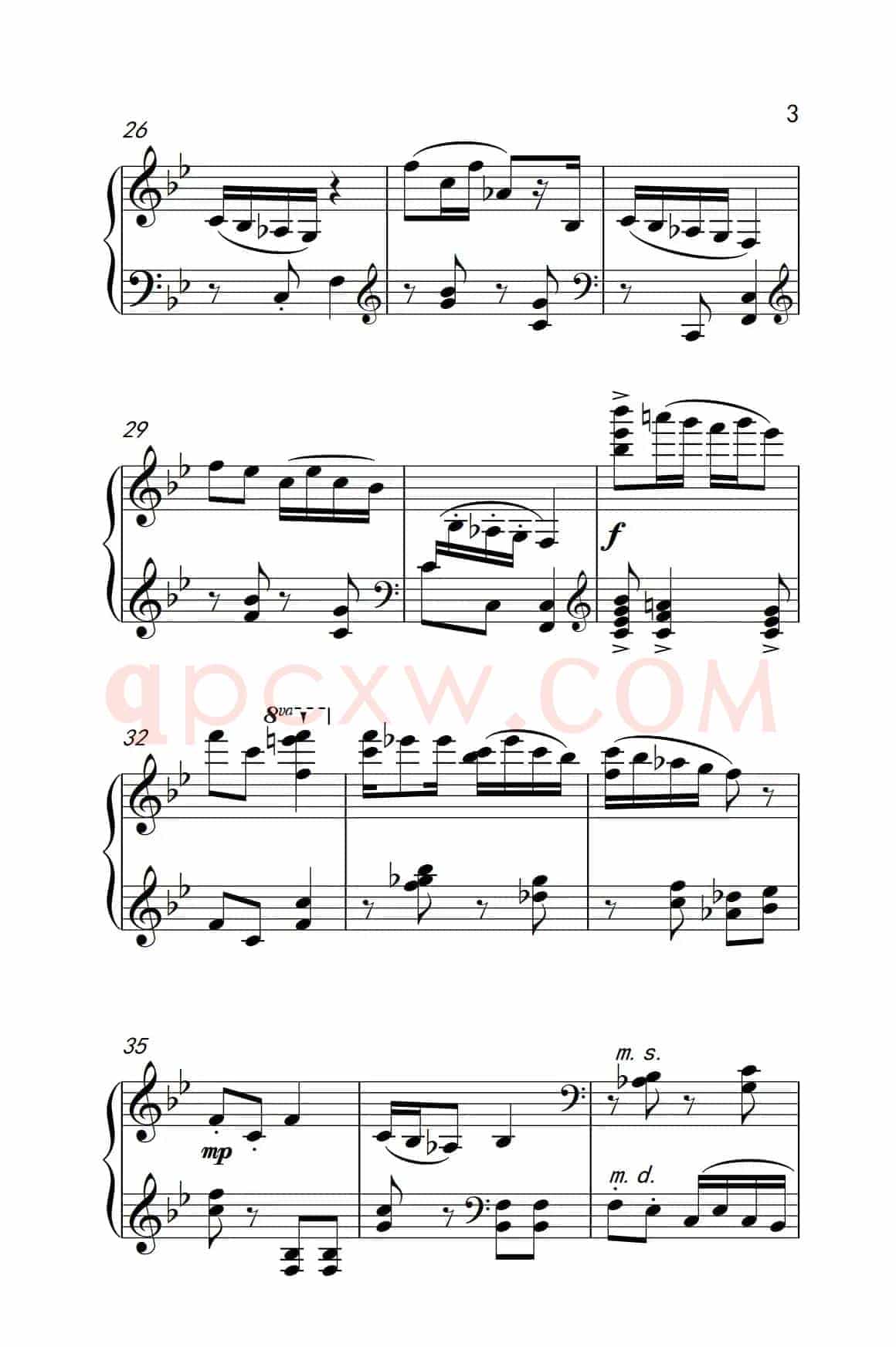 第八级1.夫妻识字（中央音乐学院 钢琴（业余）考级教程 7-9级）