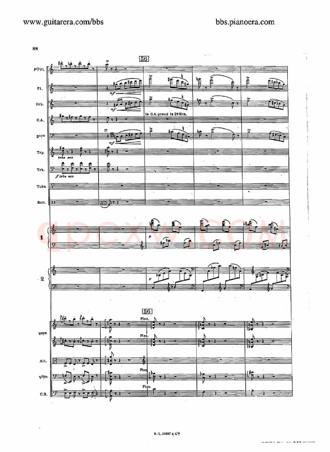 Concerto for 2 Pianos in d Minor(d小调双钢琴协奏曲·总谱)