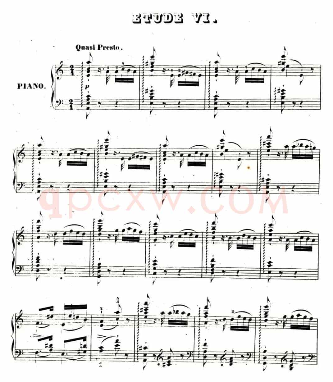 李斯特帕格尼尼大练习曲6
