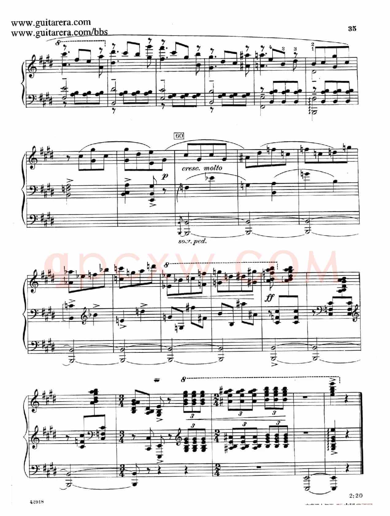 Souvenirs Op.28（纪念曲6. 加洛普舞曲）