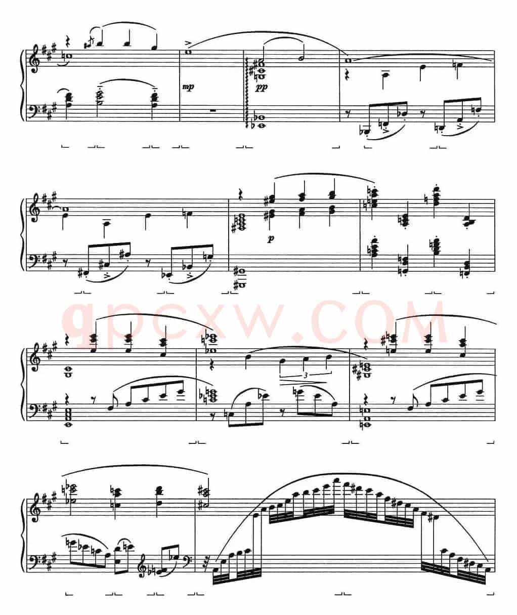 Etude 2.Somebody Loves Me（乔治·格什温练习曲·2、他深爱着我）