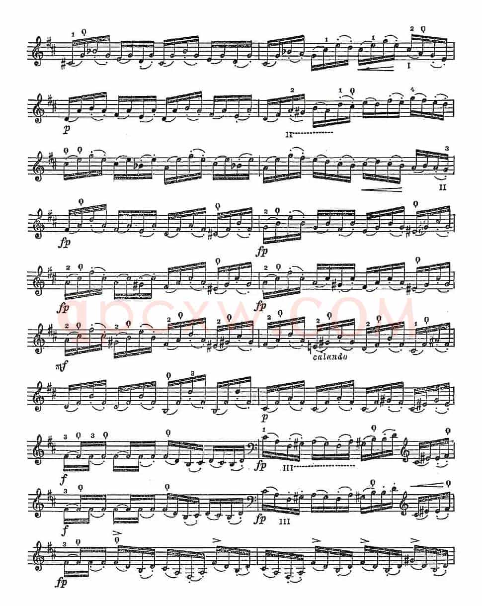 A. Piatti 12 Caprice Op.25（皮阿蒂 12首大提琴随想曲) 第十）