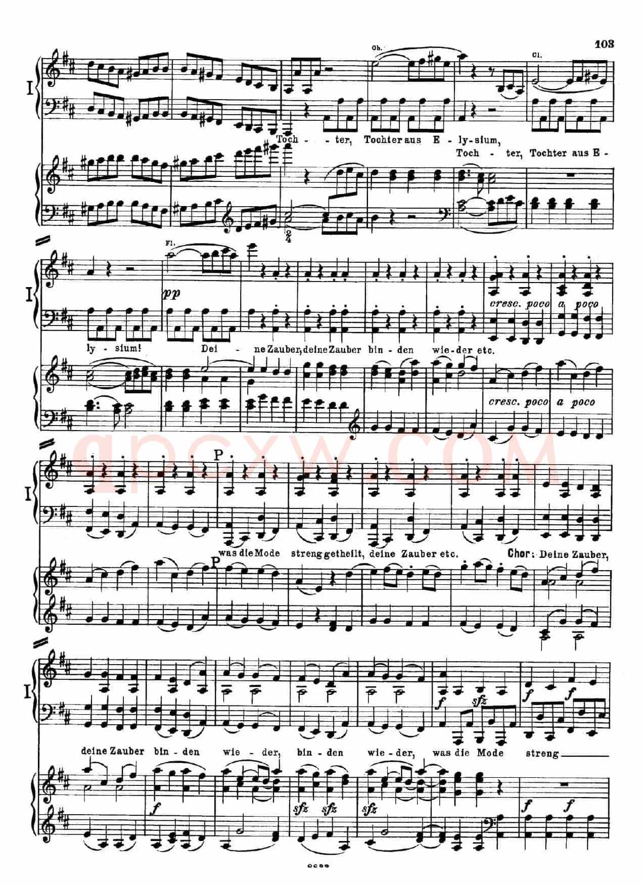 d小调第九交响曲 Op.125(双钢琴P103——109)
