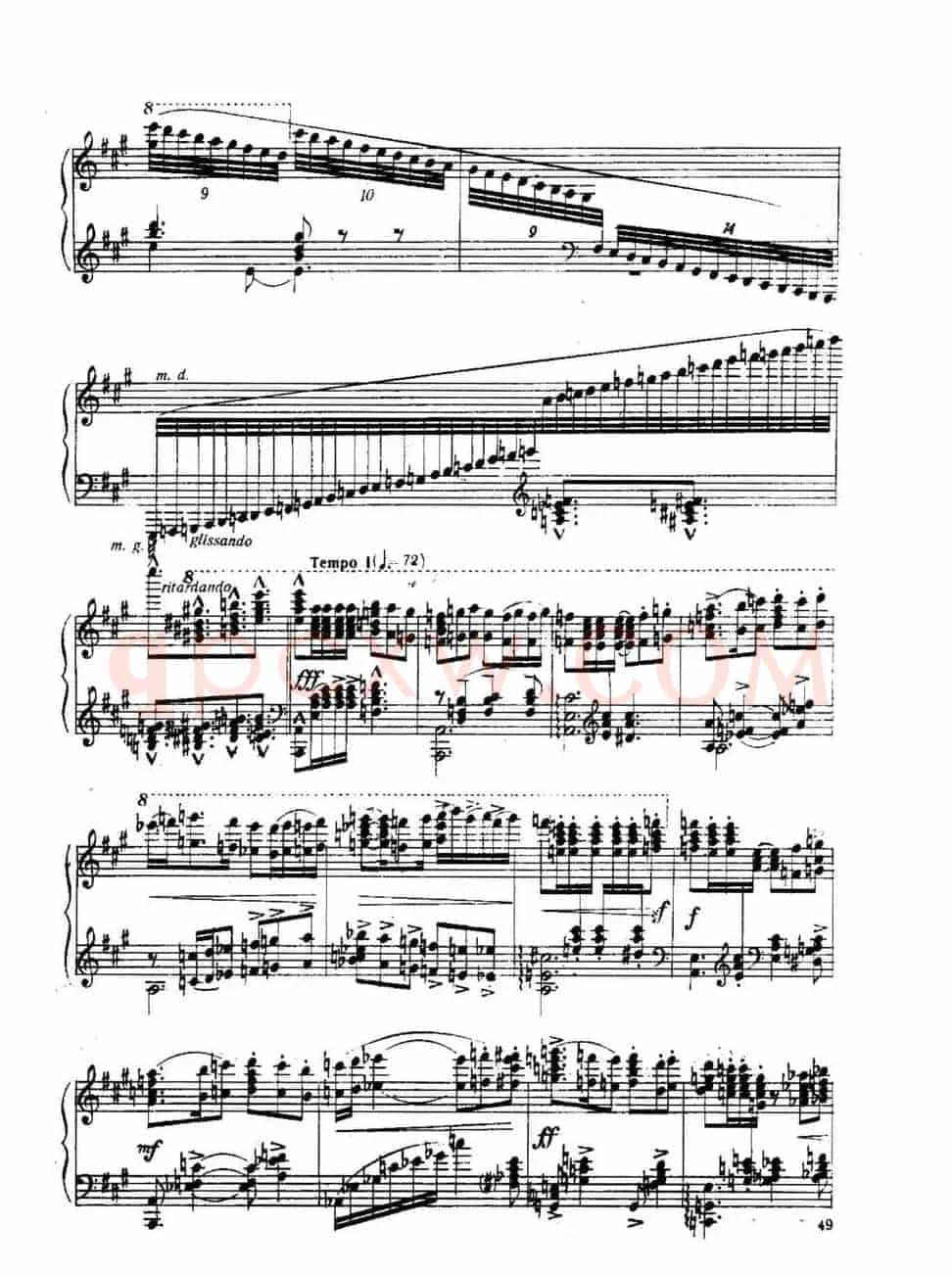 Six Préludes Exotiques Op·17（6首特色前奏曲·3）