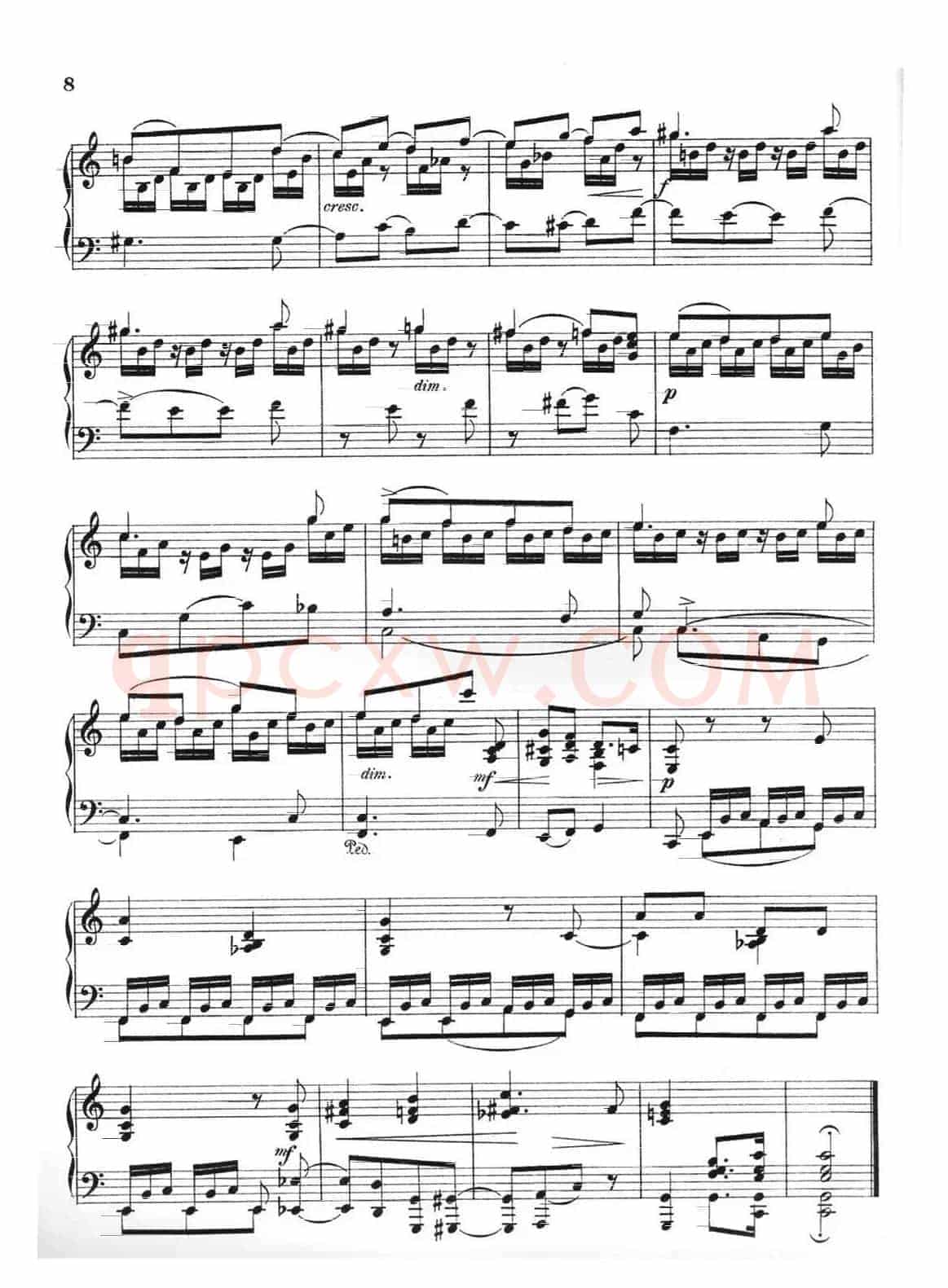 36 Etudes Rhythmiques et Melodiques Op.105（36首节奏与旋律练习曲 1—5）