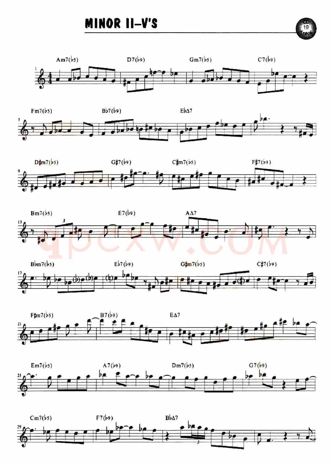 MINOR II-V'S