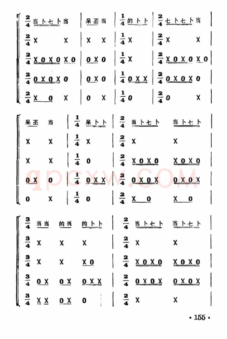 锦鸡拖尾（打击乐合奏）