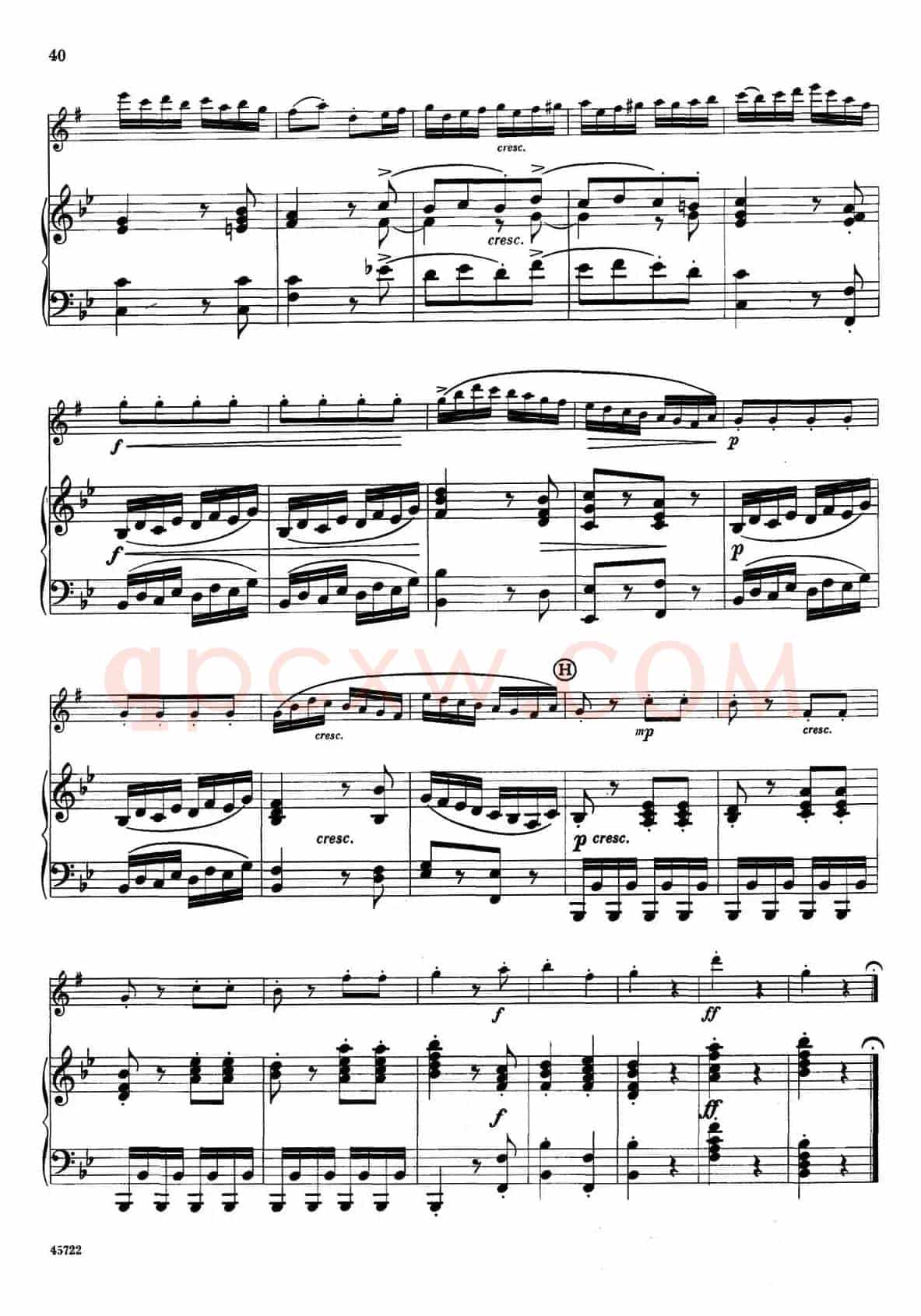 15首古典萨克斯独奏曲：8、Gypsy Rondo（中音萨克斯+钢琴伴奏）