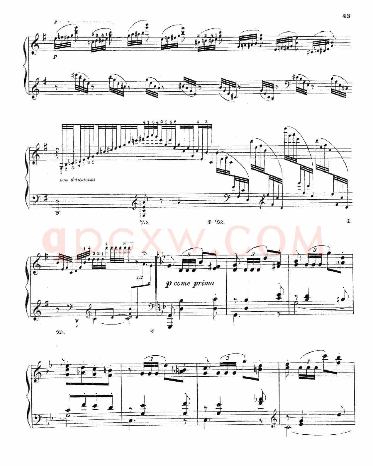 Characteristic Pieces Op.36(8首个性小品·5)