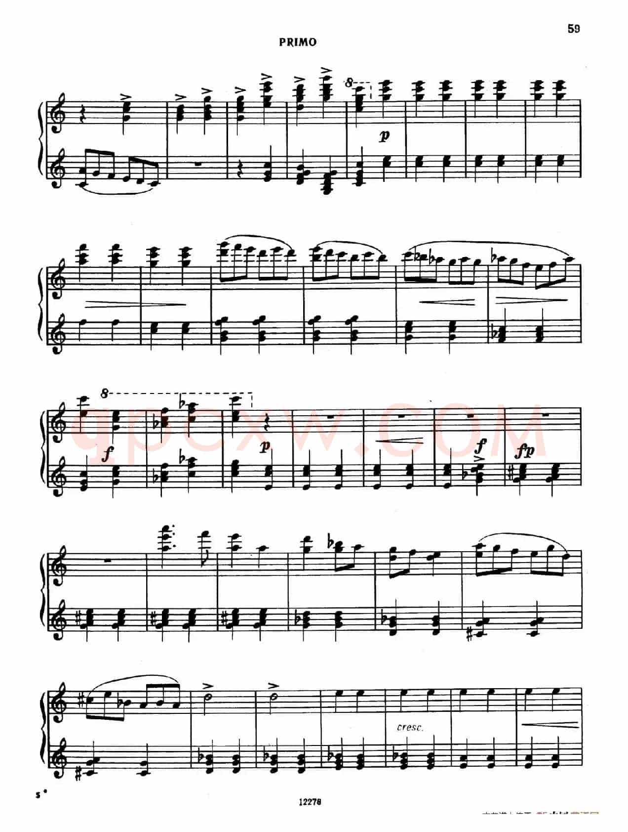 Tarantella in D Major(D大调塔兰泰拉舞曲·四手联弹)