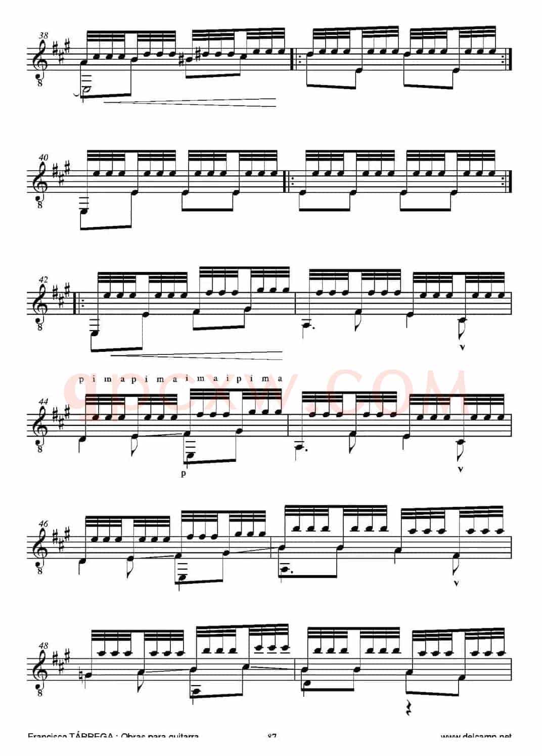 iSUENO!(Tremolo-Estudio A mi querido amigo el notable aficionado Dr.D.Severino G(古典吉他)
