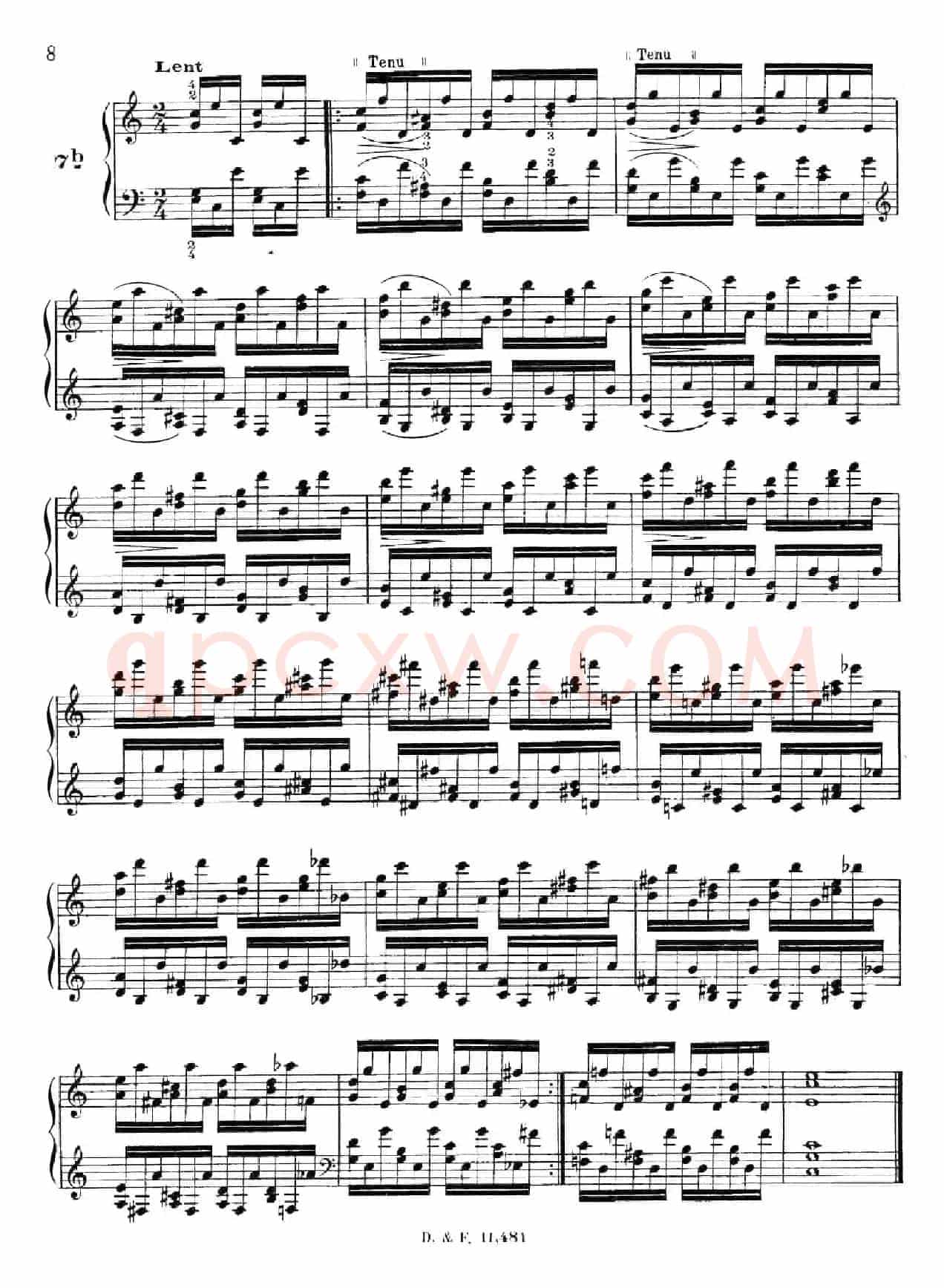 51 Exercises, WoO 6（51首钢琴练习 1—7）