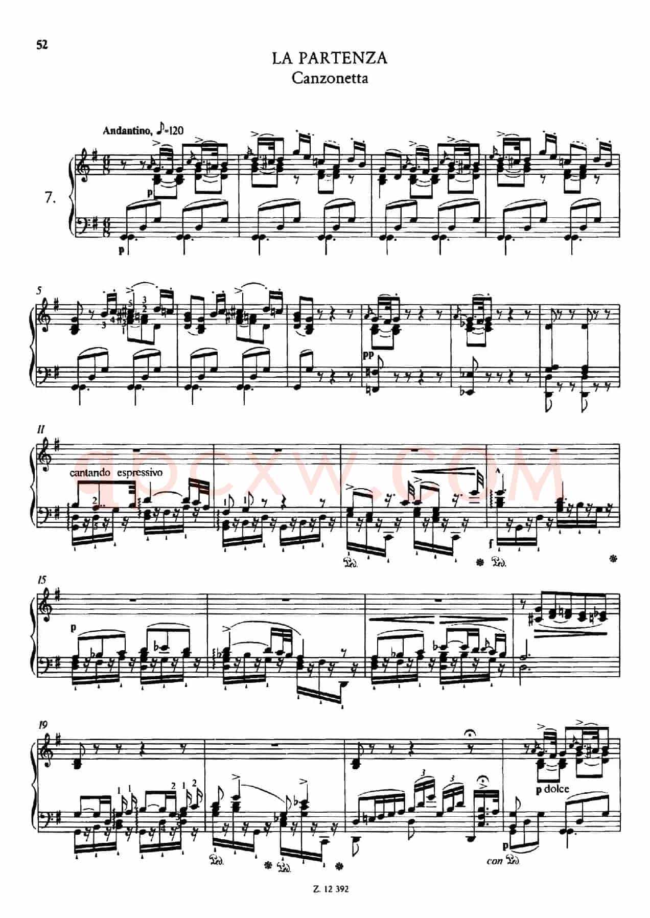 Soirées Musicales S.424(《音乐晚会(全12首)》第7首)