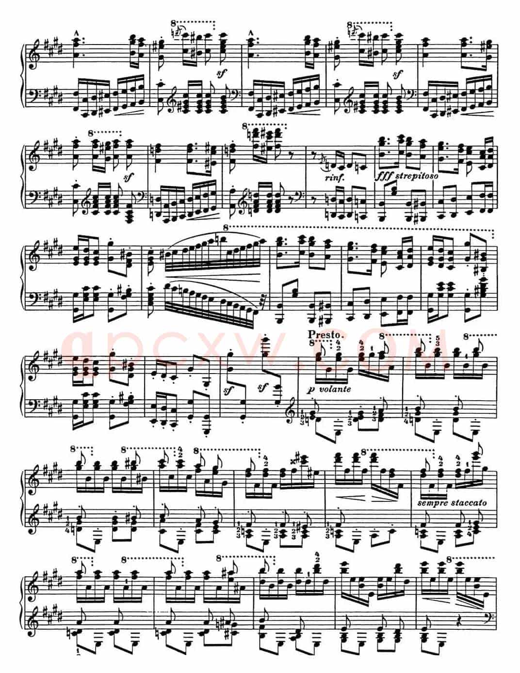李斯特 匈牙利狂想曲 Hungarian Rhapsodies S.244 No.1