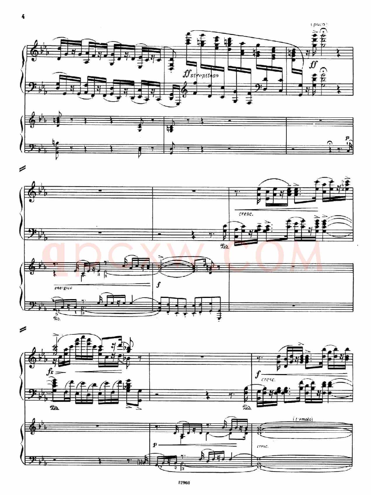 Piano Concerto No.2 in c Minor Op.50(c小调第二钢琴协奏曲·Ⅰ·双钢琴)