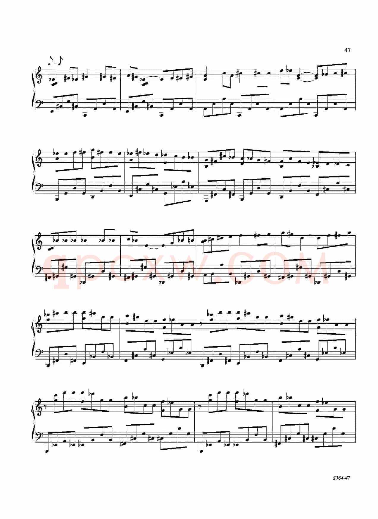 Piano Sonata No.8（第八钢琴奏鸣曲）（3）