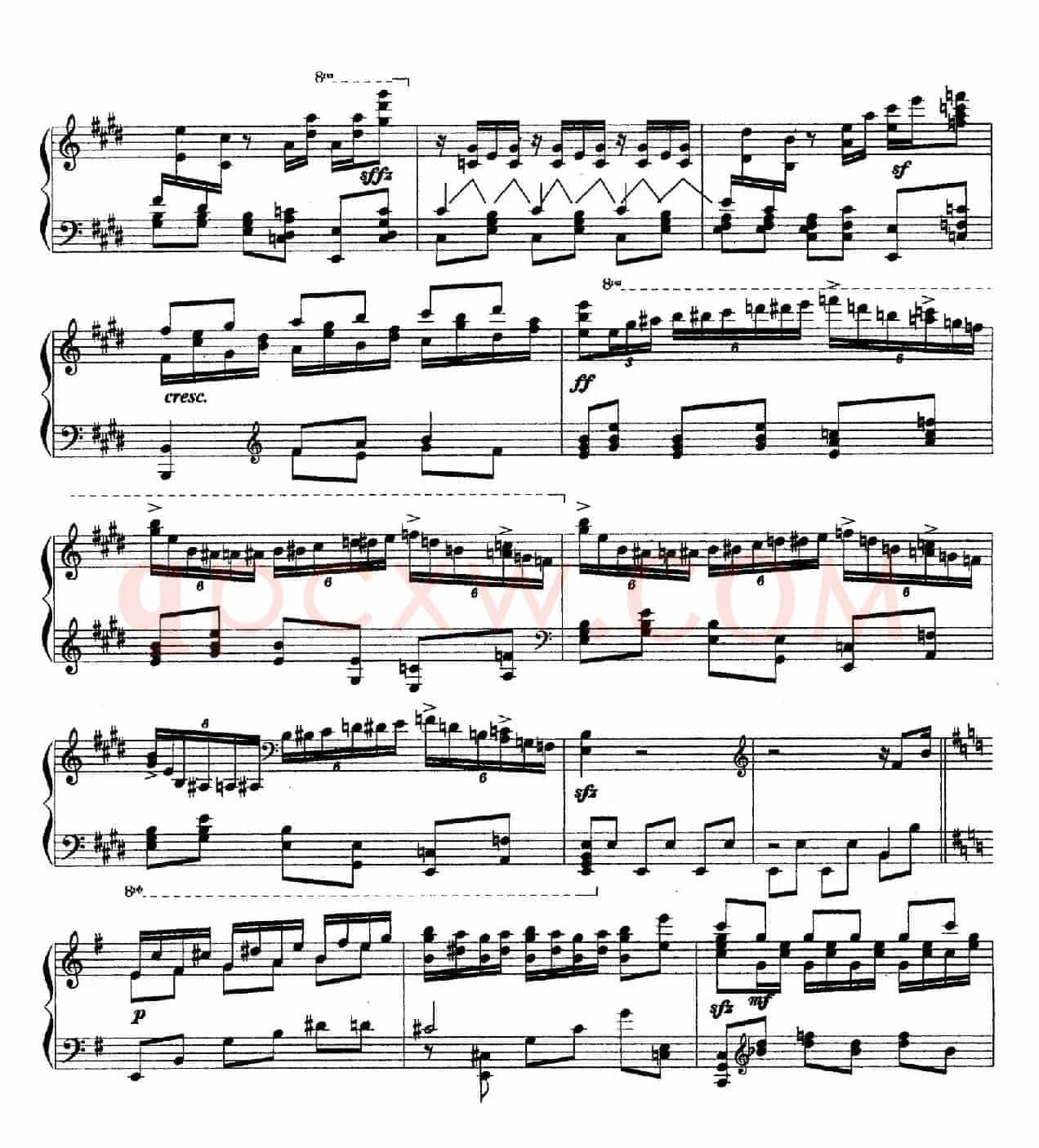 Carmen Variations 12 Pieces(12首卡门主题变奏曲·6)