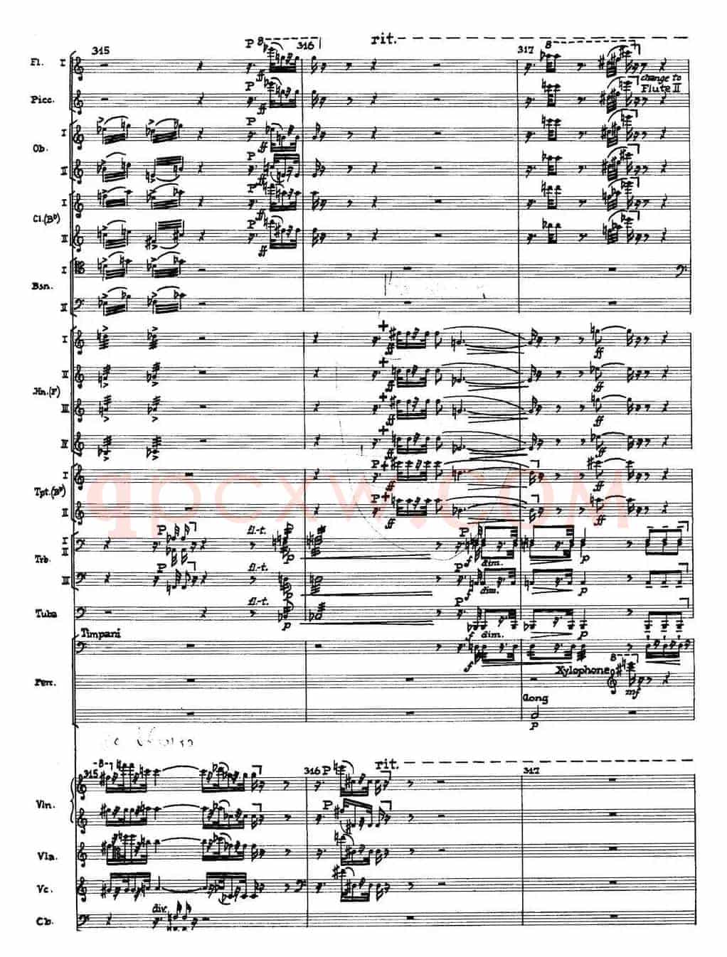 Piano Concerto Op.42（钢琴协奏曲总谱P35-66）