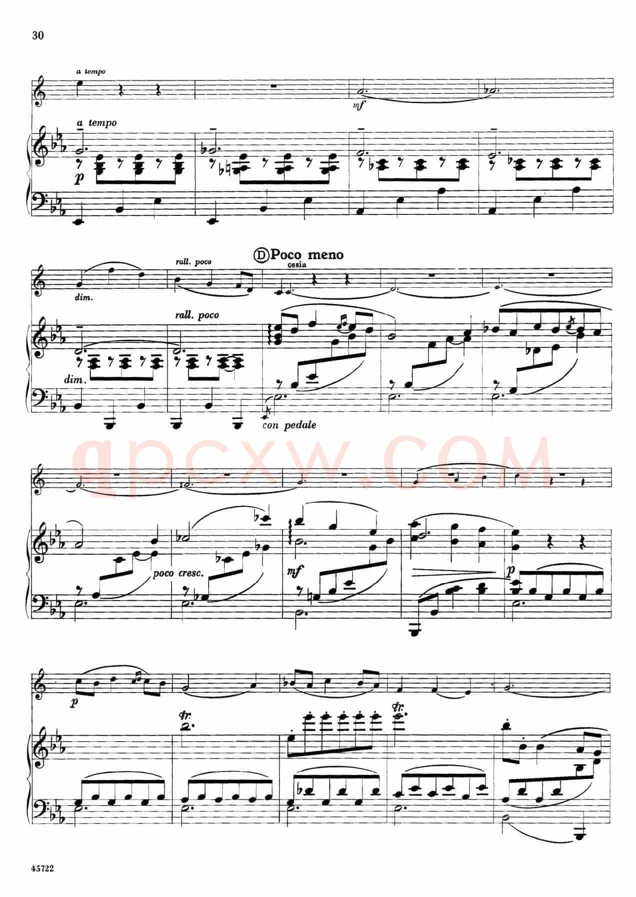 15首古典萨克斯独奏曲：6、Intermezzo（中音萨克斯+钢琴伴奏）