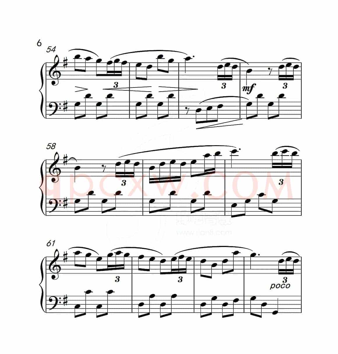 第五级 小小行列（中国音乐学院钢琴考级作品1~6级）