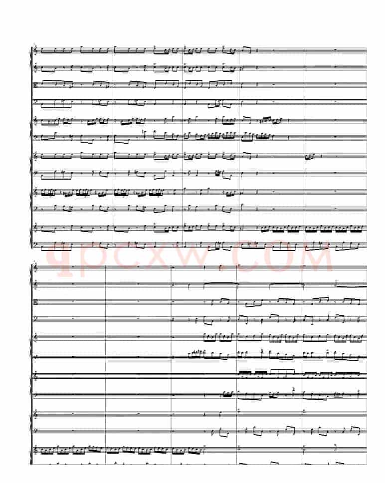 四羽管键琴协奏曲 BWV1065